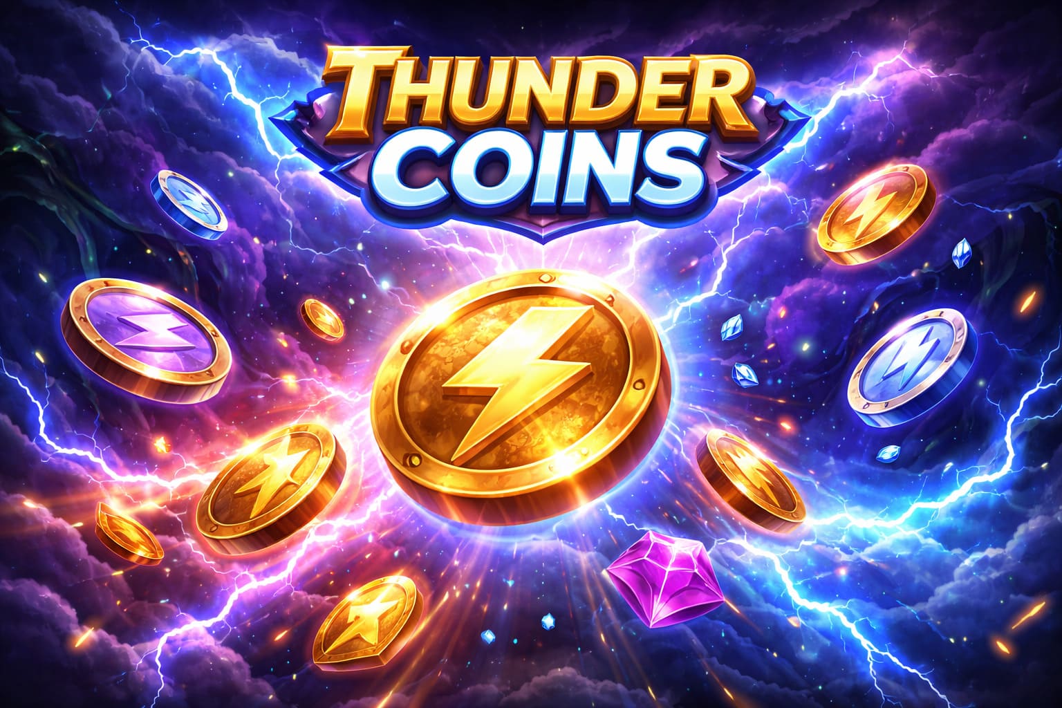 Thunder Coins game artwork